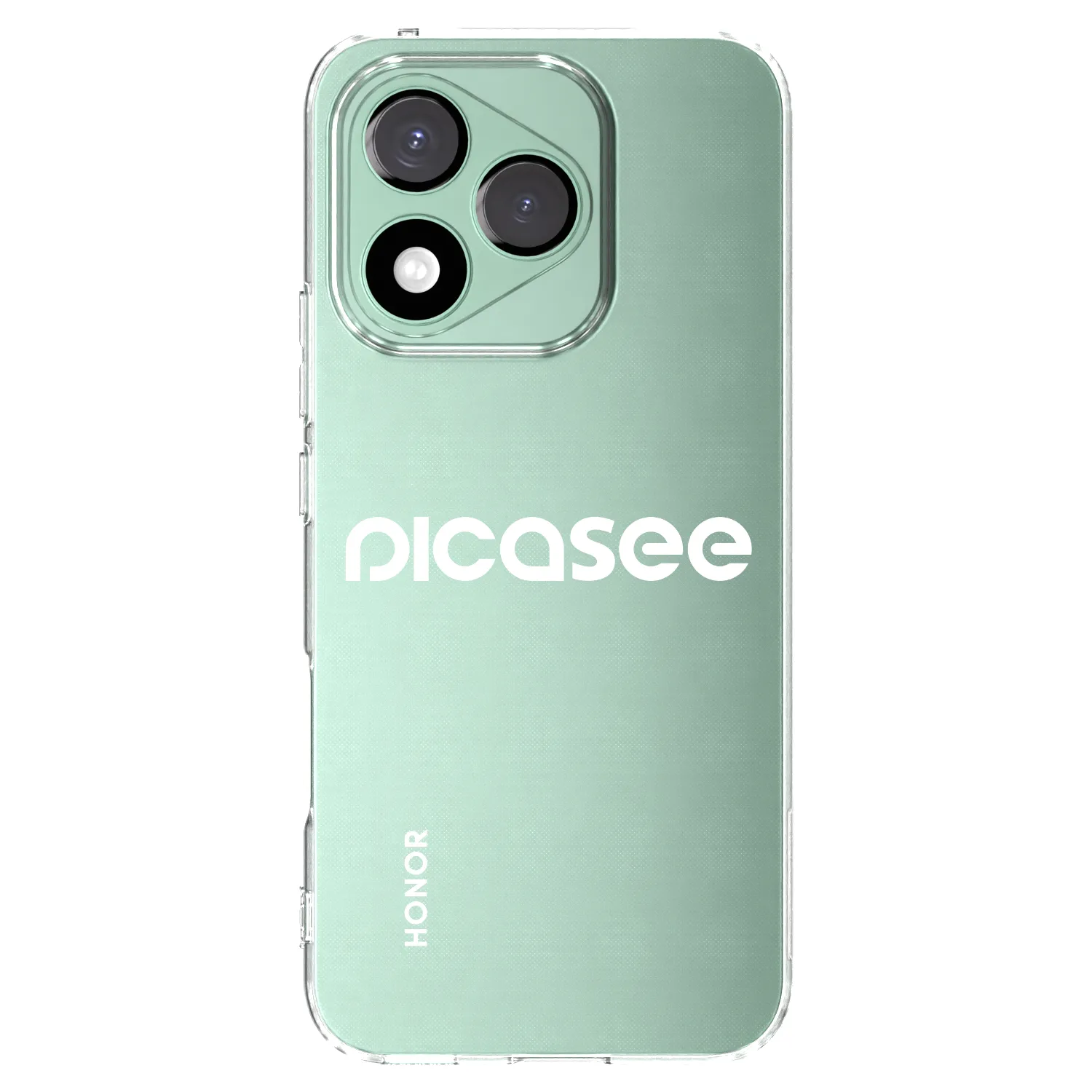 Picasee husă transparentă din silicon pentru Honor 400 Lite 5G - Picasee - new logo - white