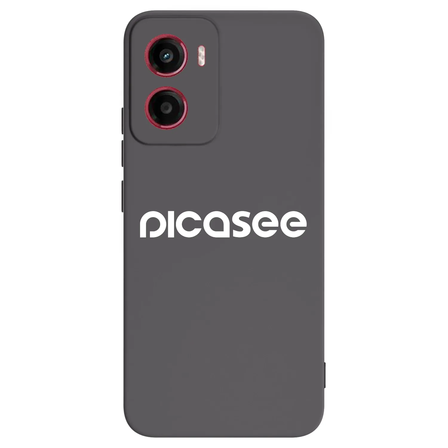 Picasee husă neagră din silicon pentru Motorola Moto G05 - Picasee - new logo - white