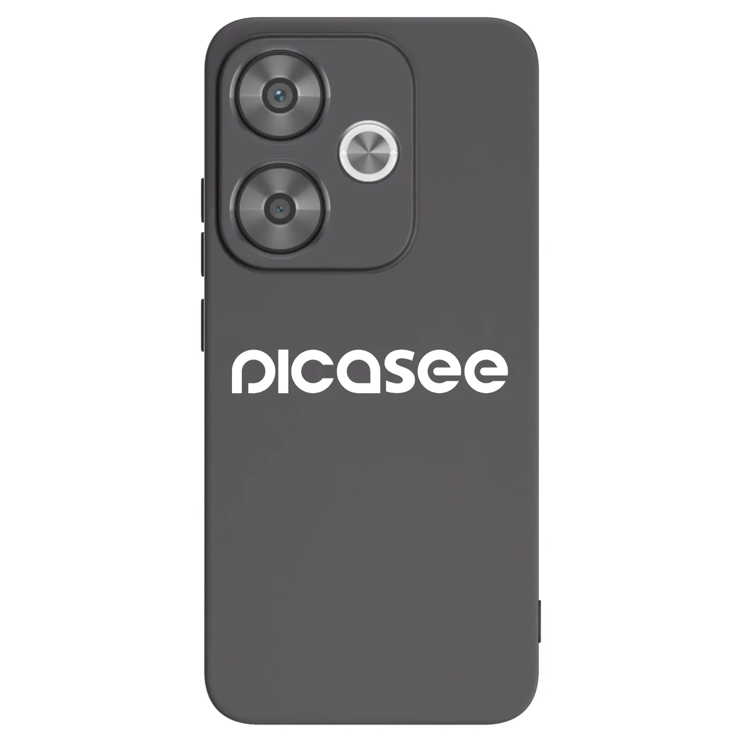 Picasee husă neagră din silicon pentru Xiaomi Poco F6 - Picasee - new logo - white