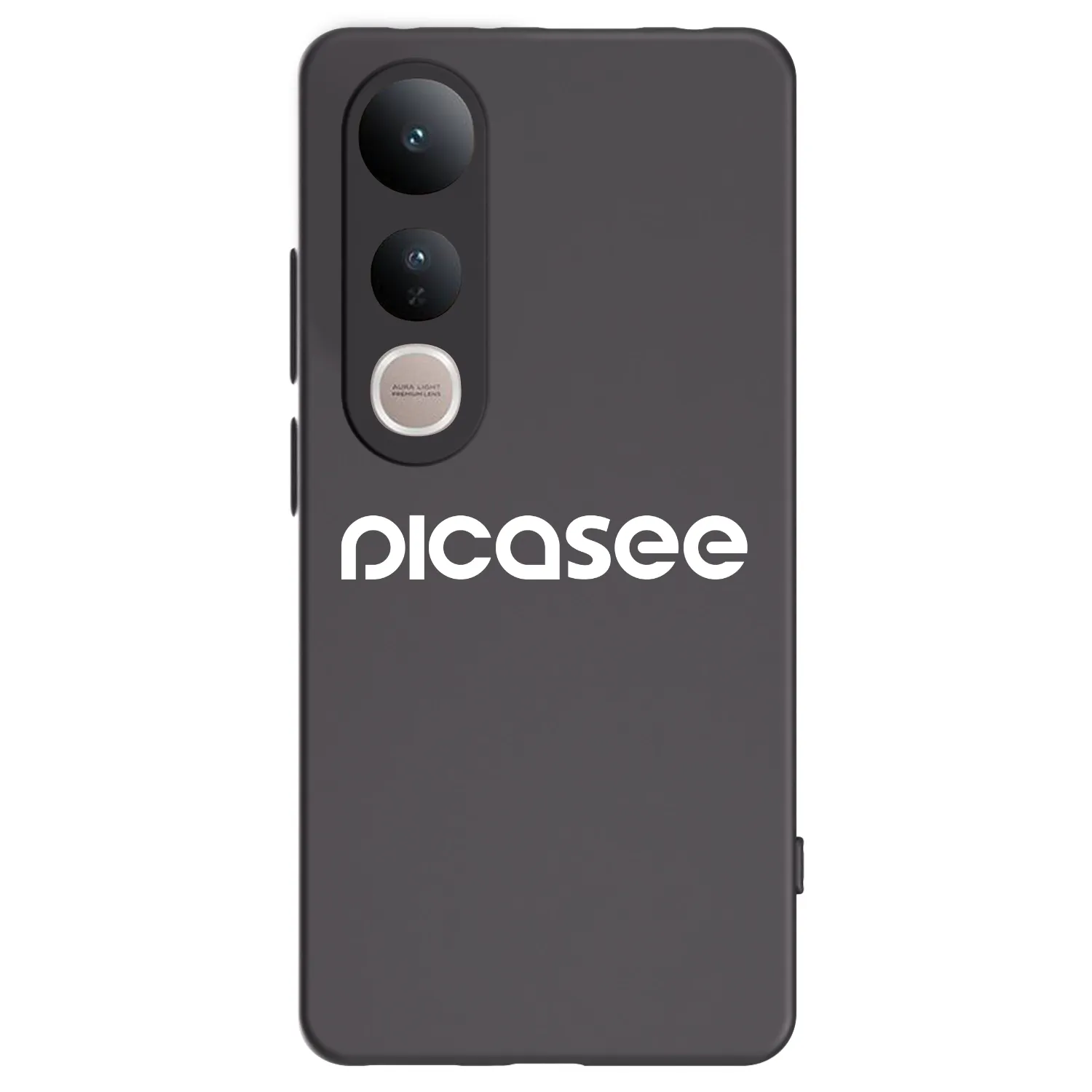 Picasee husă neagră din silicon pentru Vivo V50 Lite 5G - Picasee - new logo - white
