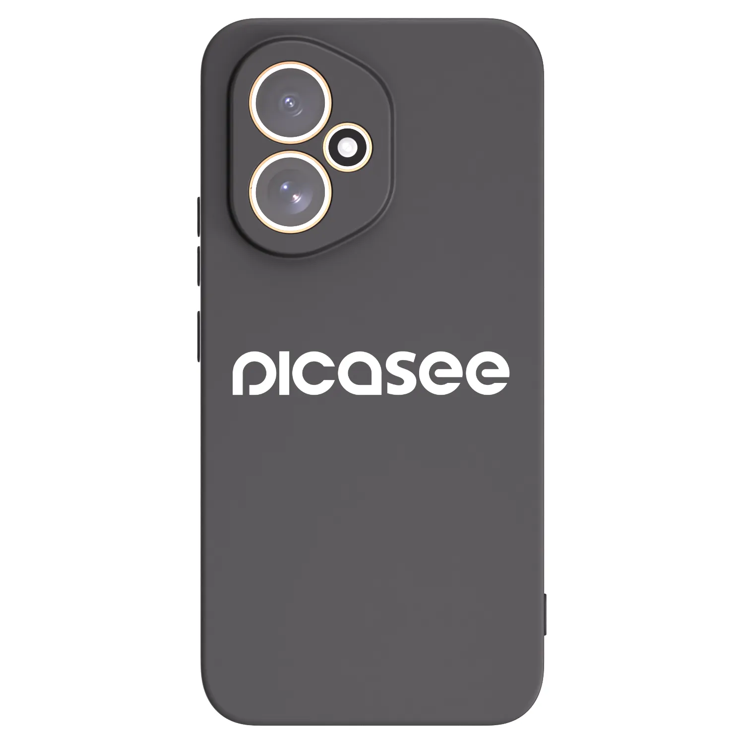 Picasee husă neagră din silicon pentru Honor 400 5G - Picasee - new logo - white