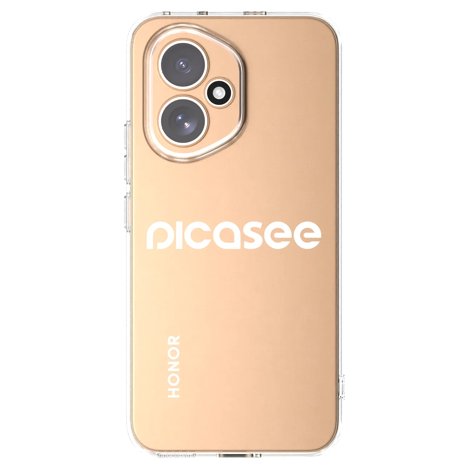 Picasee husă transparentă din silicon pentru Honor 400 5G - Picasee - new logo - white