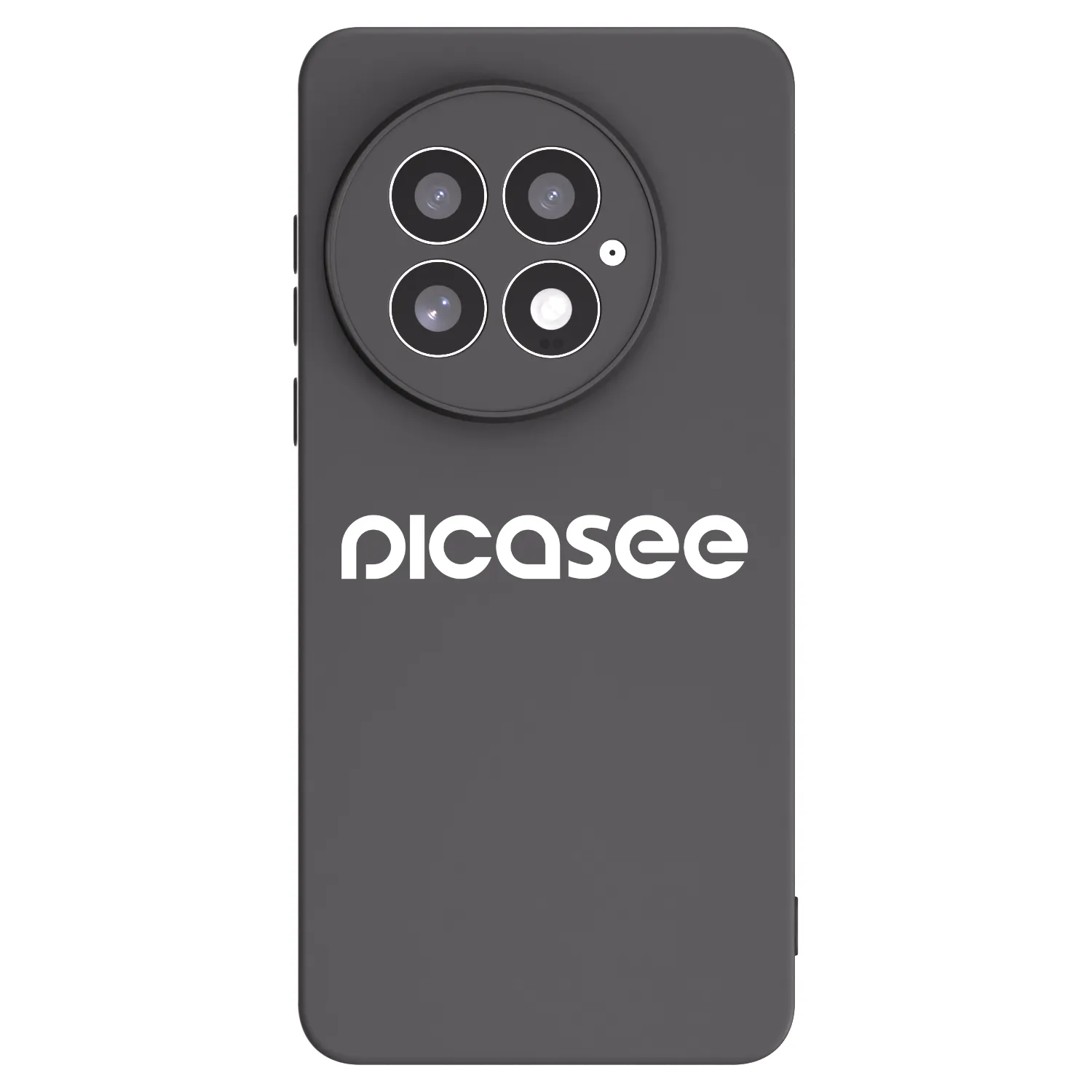 Picasee husă neagră din silicon pentru OnePlus 13 5G - Picasee - new logo - white