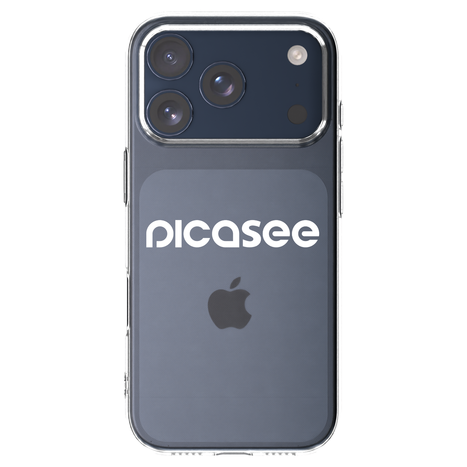 Picasee husă transparentă din silicon pentru Apple iPhone 17 Pro - Picasee - new logo - white