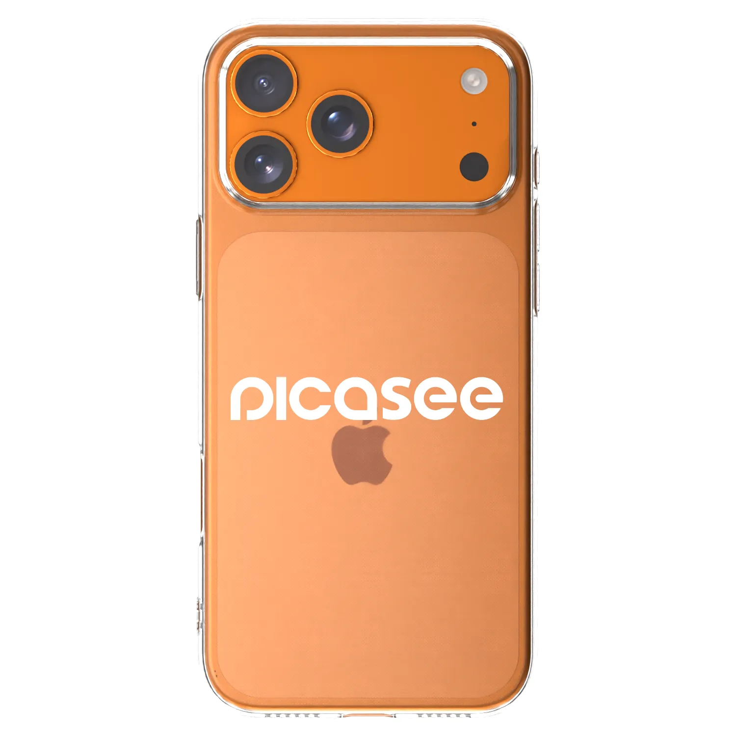 Picasee husă transparentă din silicon pentru Apple iPhone 17 Pro Max - Picasee - new logo - white