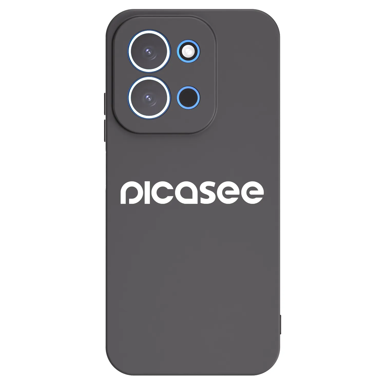 Picasee husă neagră din silicon pentru Xiaomi Redmi 15C 4G - Picasee - new logo - white