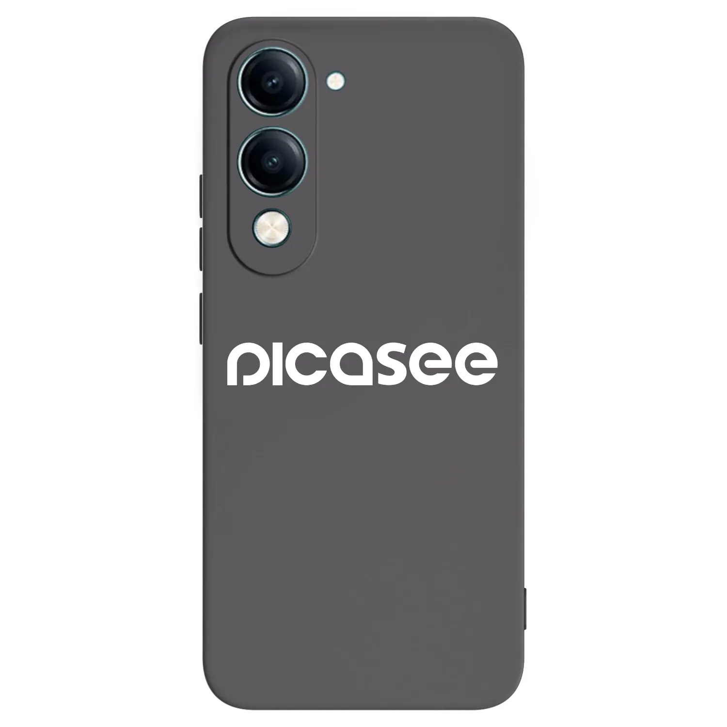 Picasee husă neagră din silicon pentru Vivo Y29s 5G - Picasee - new logo - white