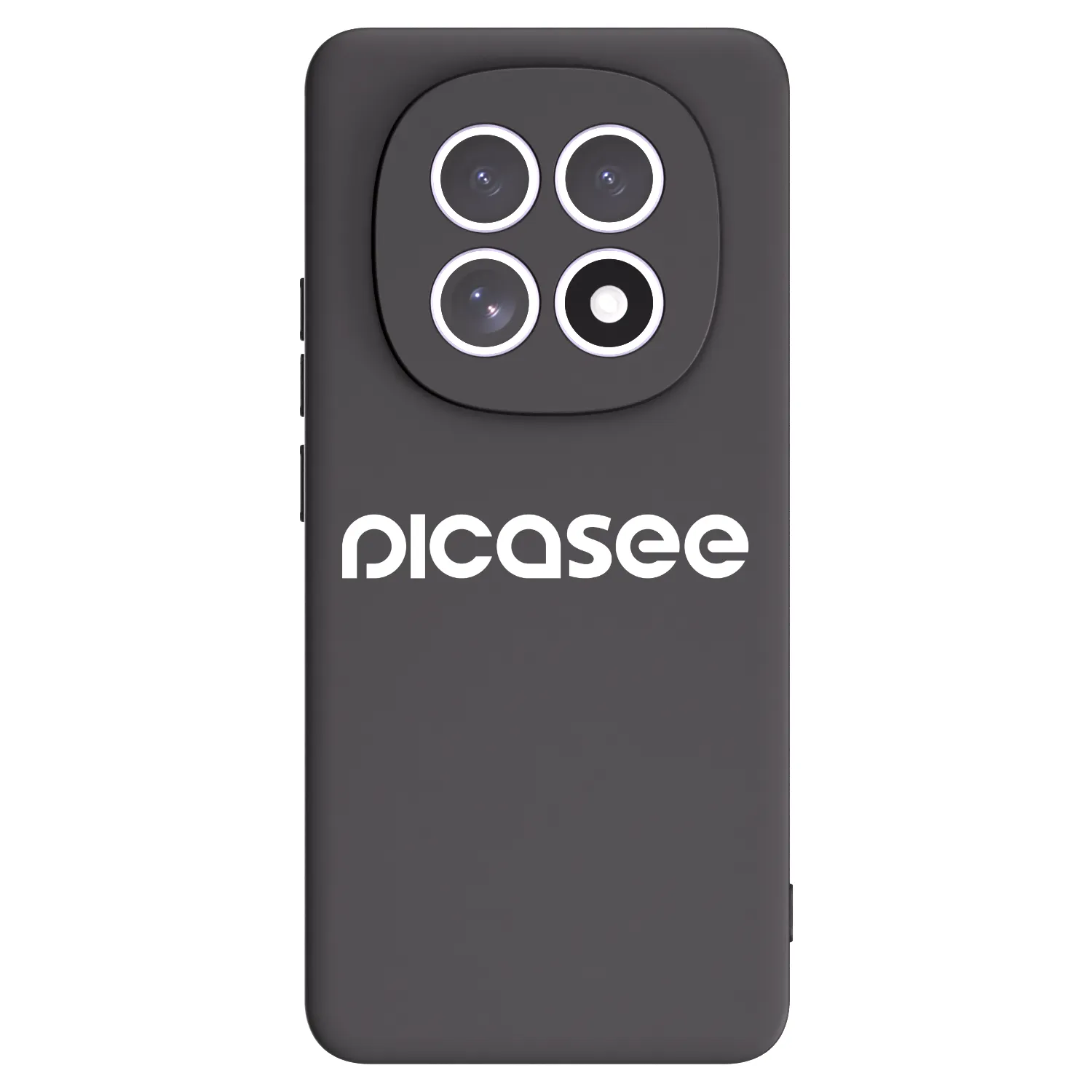 Picasee husă neagră din silicon pentru Xiaomi Redmi Note 15 - Picasee - new logo - white