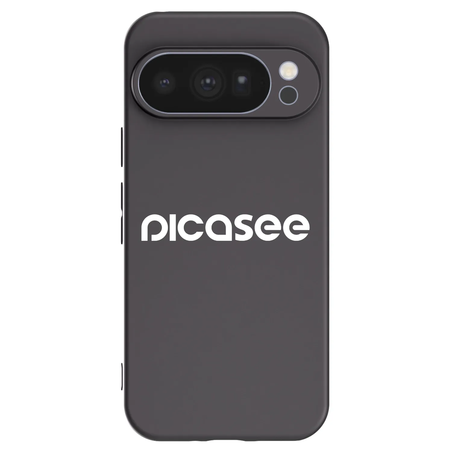 Picasee husă neagră din silicon pentru Google Pixel 10 Pro - Picasee - new logo - white