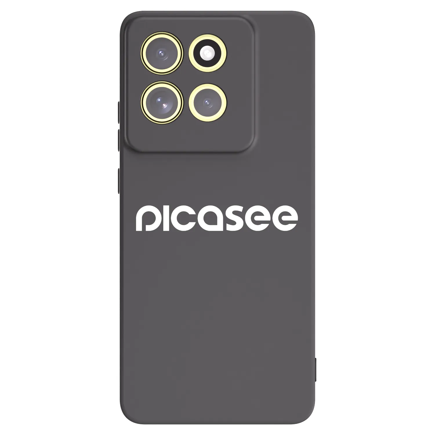 Picasee husă neagră din silicon pentru Motorola Moto G86 Power 5G - Picasee - new logo - white