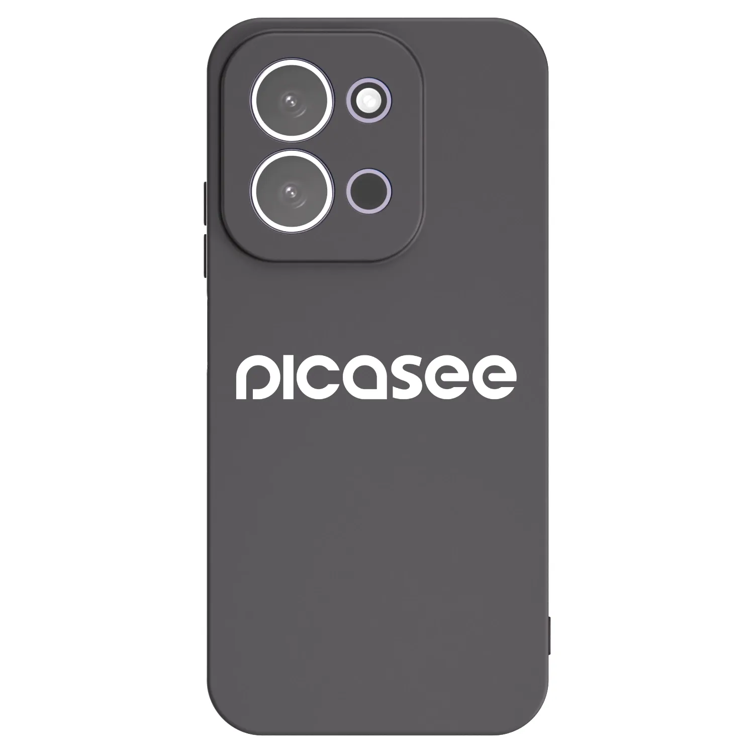 Picasee husă neagră din silicon pentru Xiaomi Redmi 15C 5G - Picasee - new logo - white