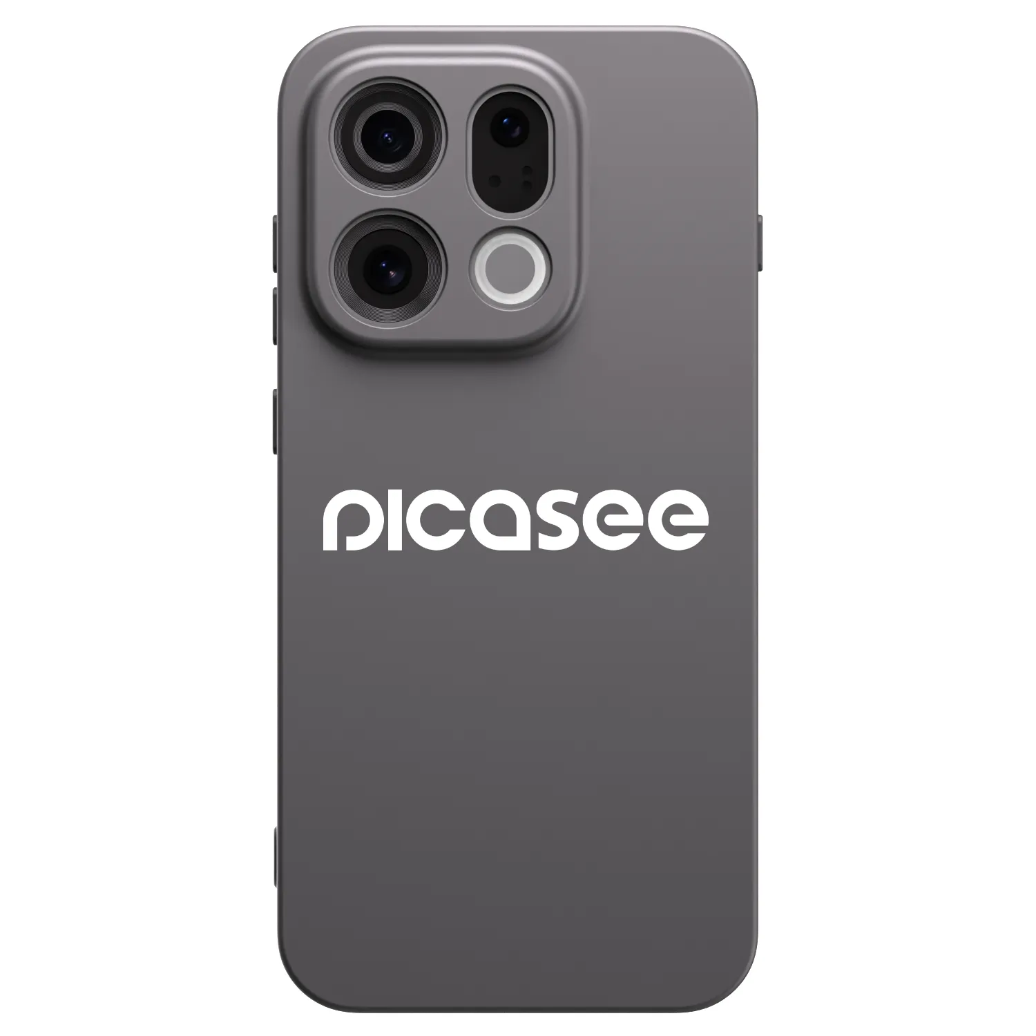 Picasee husă neagră din silicon pentru OPPO Find X9 - Picasee - new logo - white