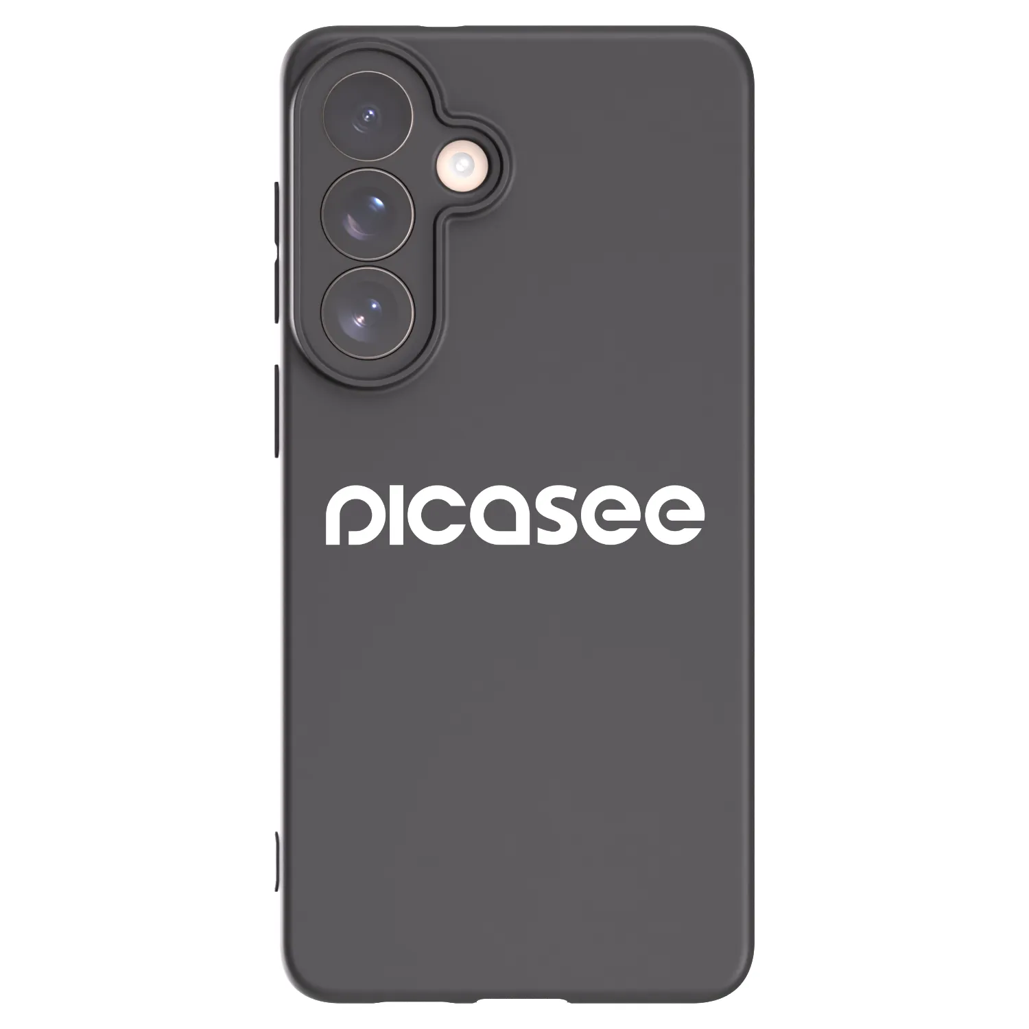 Picasee husă neagră din silicon pentru Samsung Galaxy S26+ - Picasee - new logo - white