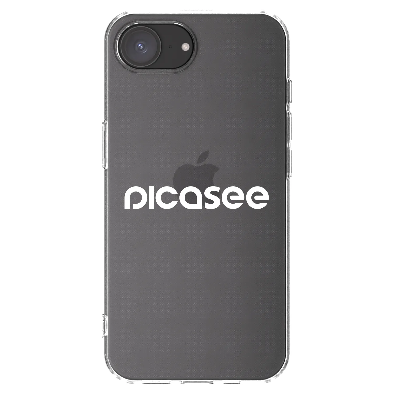 Picasee husă transparentă din silicon pentru Apple iPhone 17e - Picasee - new logo - white