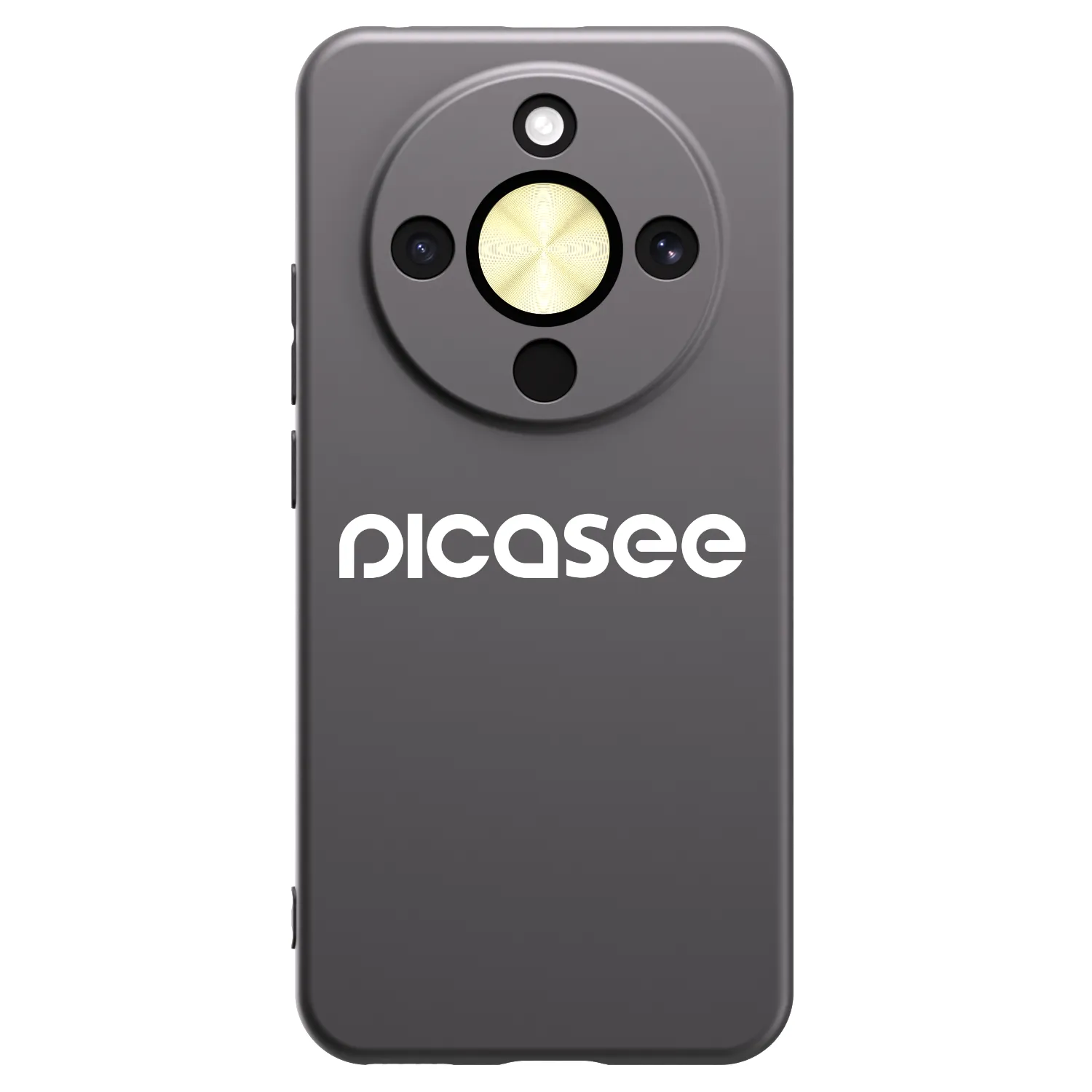 Picasee husă neagră din silicon pentru Honor Magic8 Lite 5G - Picasee - new logo - white