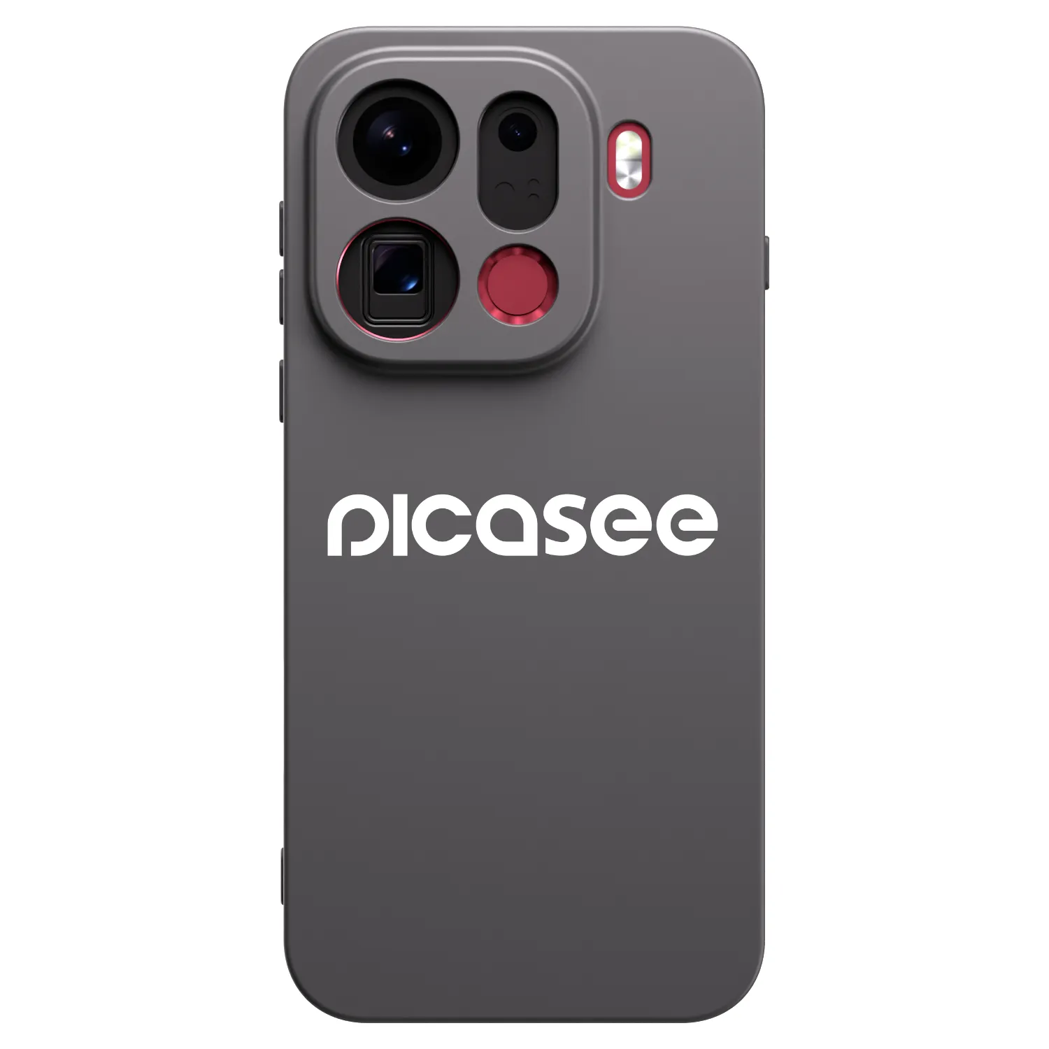 Picasee husă neagră din silicon pentru OPPO Find X9 Pro - Picasee - new logo - white