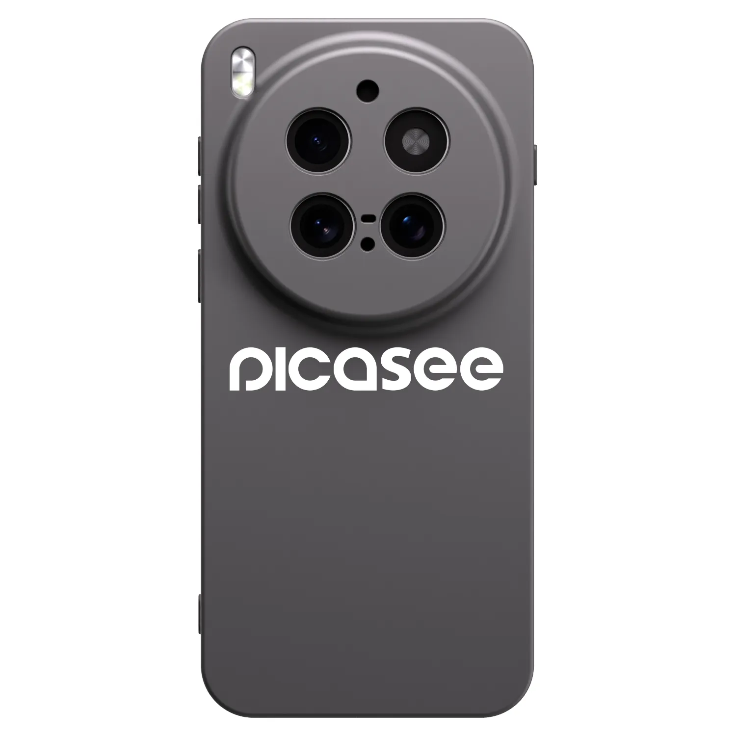 Picasee husă neagră din silicon pentru Vivo X300 Pro - Picasee - new logo - white