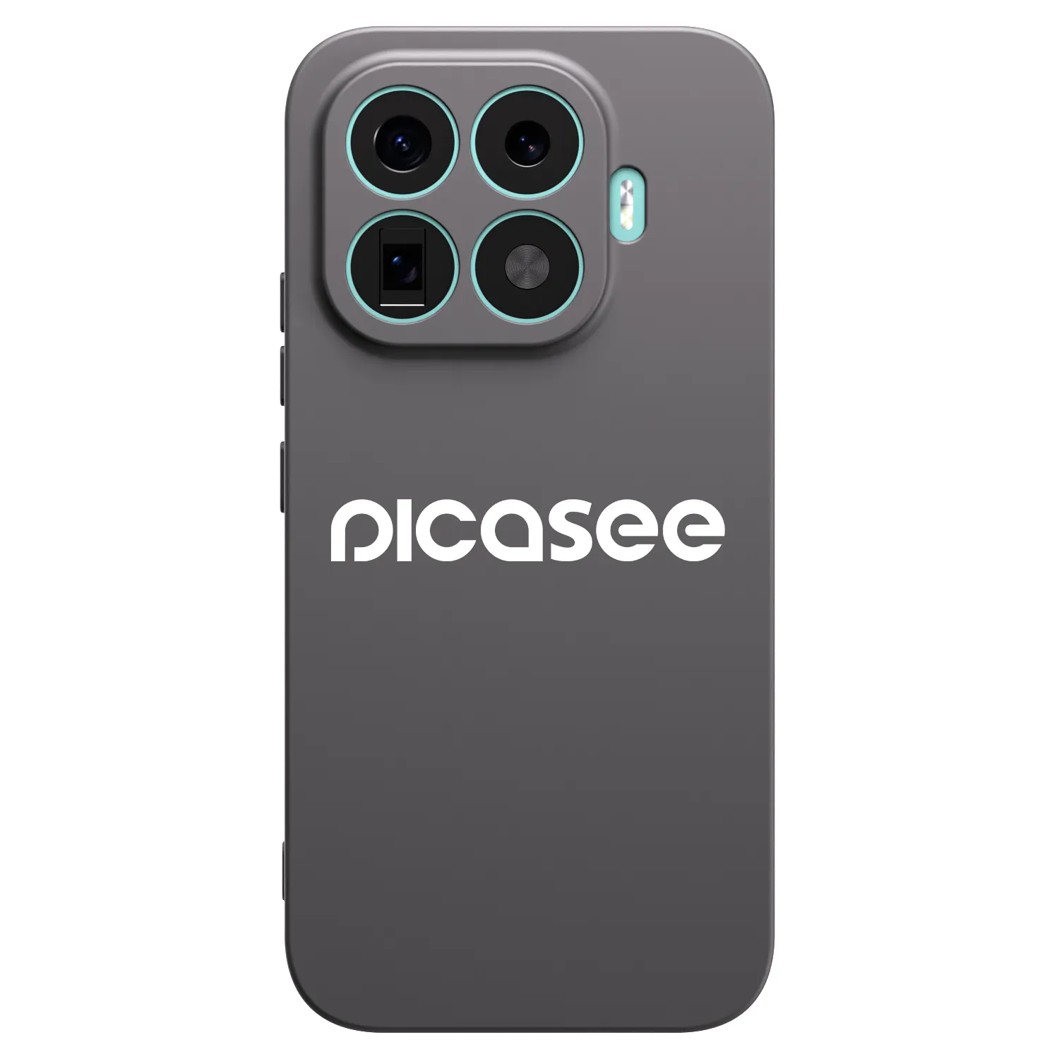 Picasee husă neagră din silicon pentru Xiaomi 17T - Picasee - new logo - white