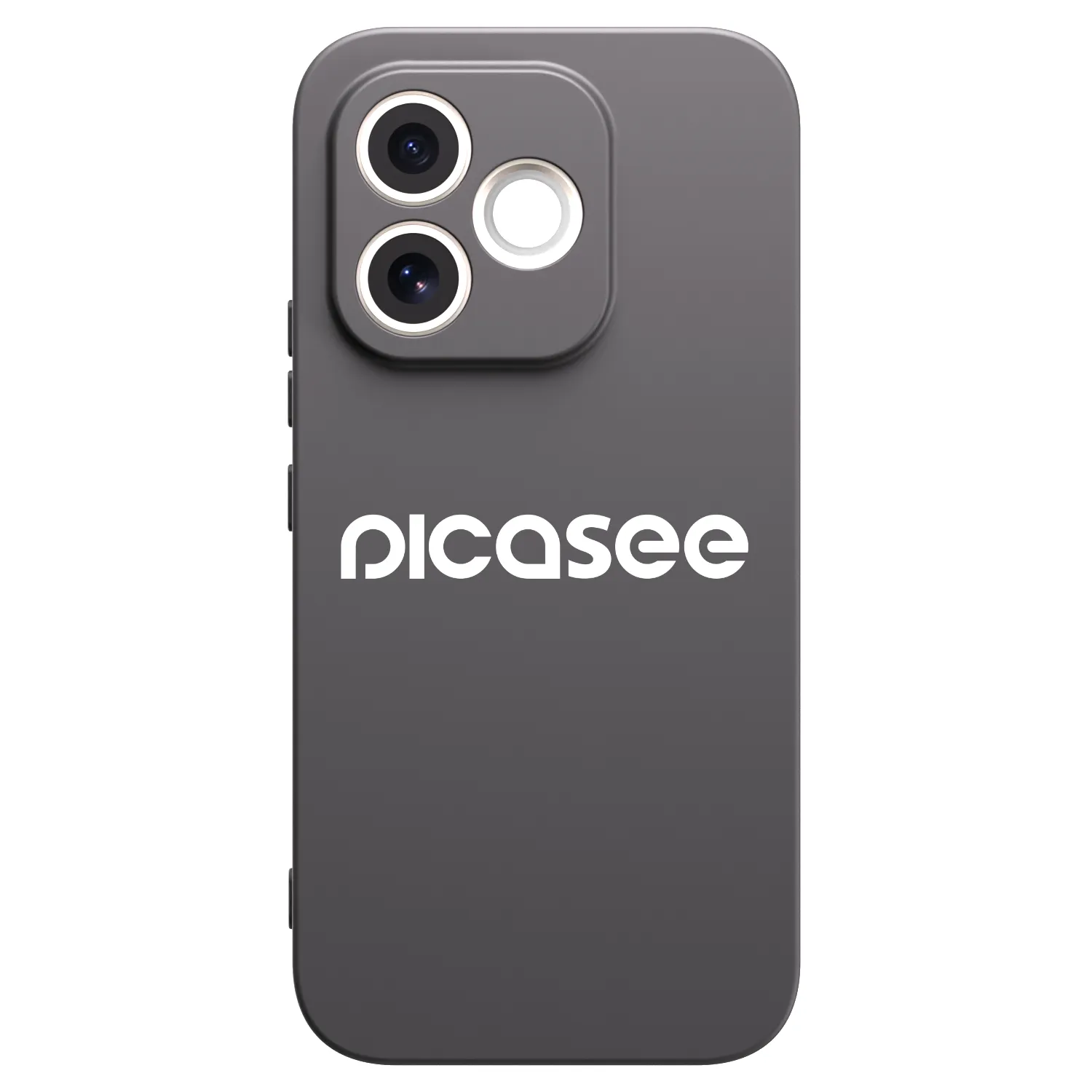 Picasee husă neagră din silicon pentru Honor 600 Lite - Picasee - new logo - white