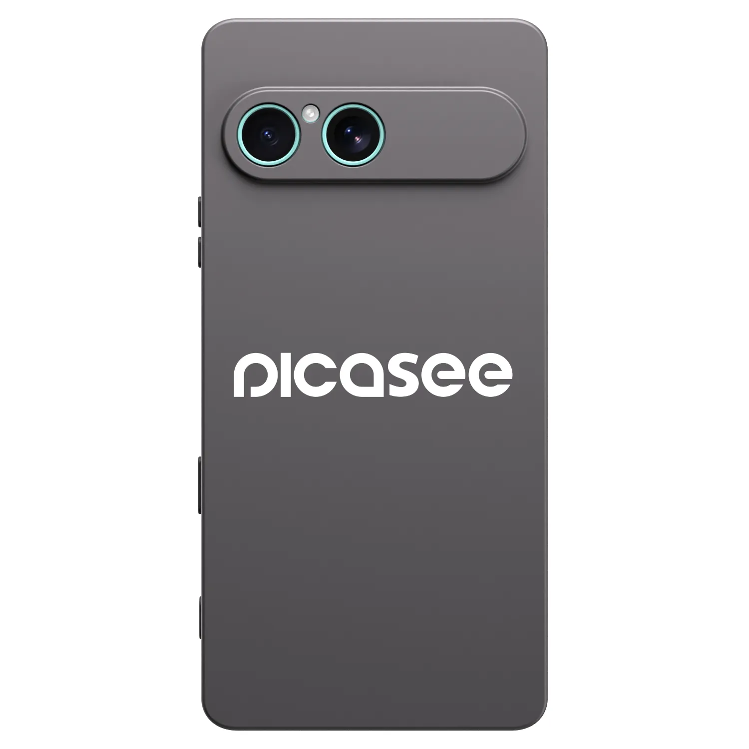 Picasee husă neagră din silicon pentru Sony Xperia 10 VII - Picasee - new logo - white