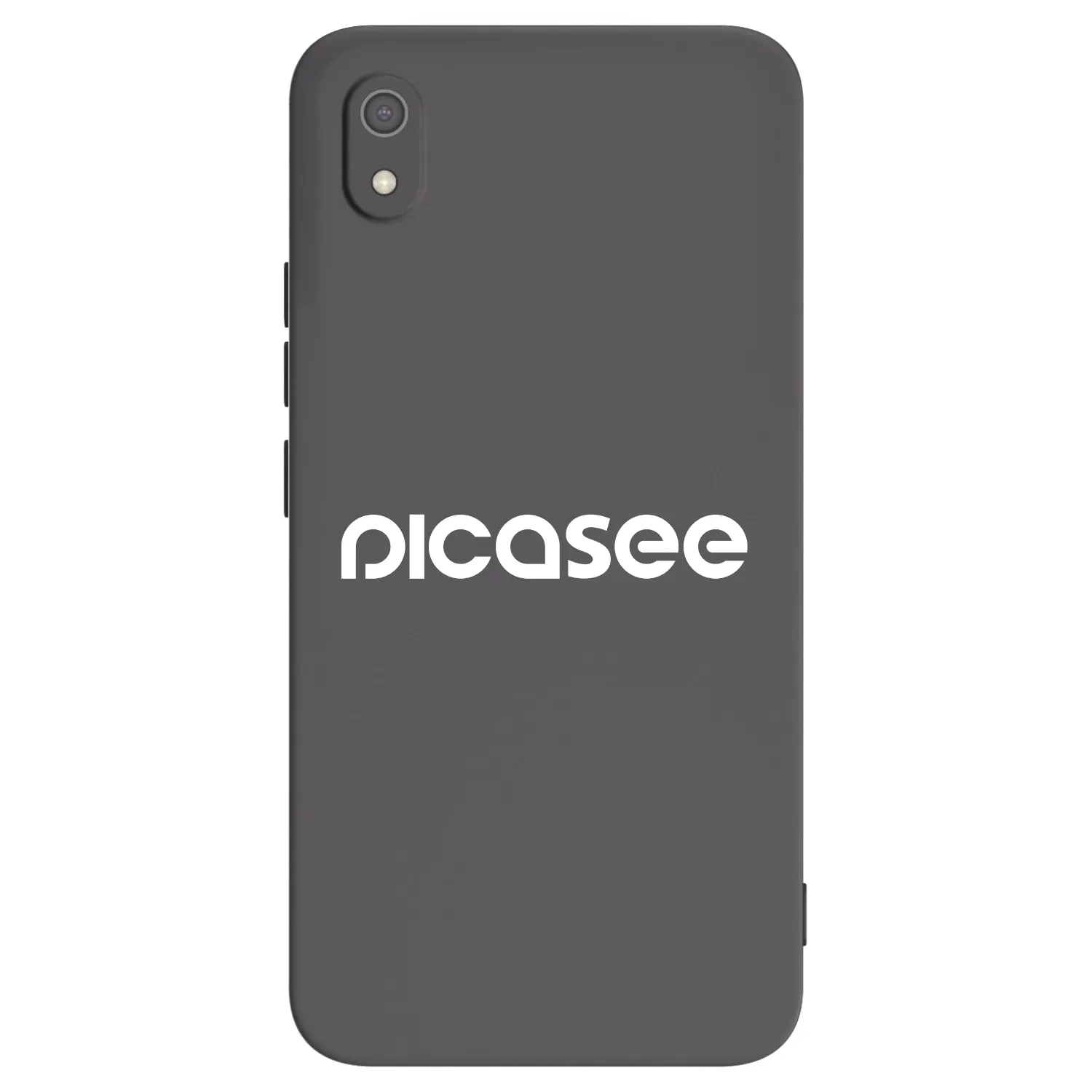 Picasee husă neagră din silicon pentru Xiaomi Redmi 7A - Picasee - new logo - white