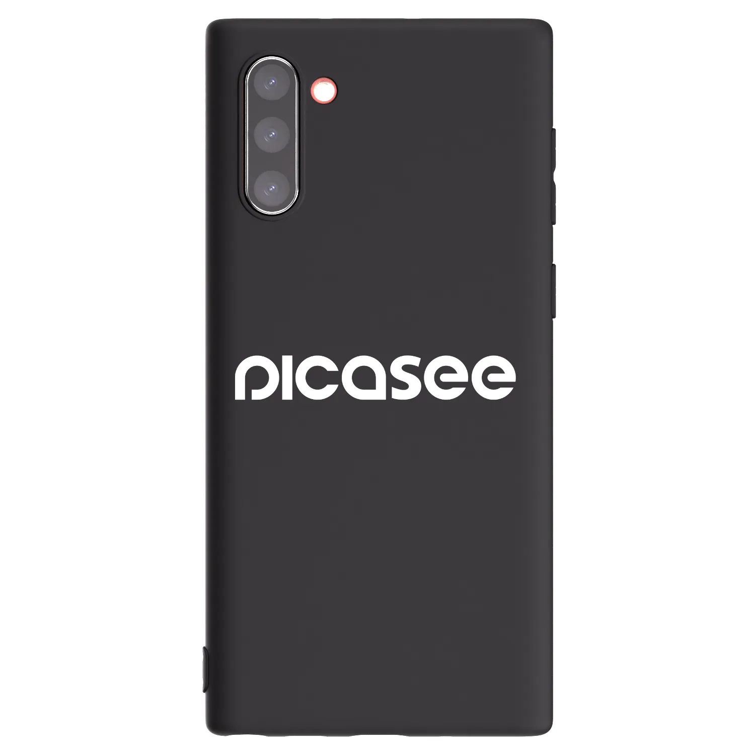 Picasee husă neagră din silicon pentru Samsung Galaxy Note 10 N970F - Picasee - new logo - white
