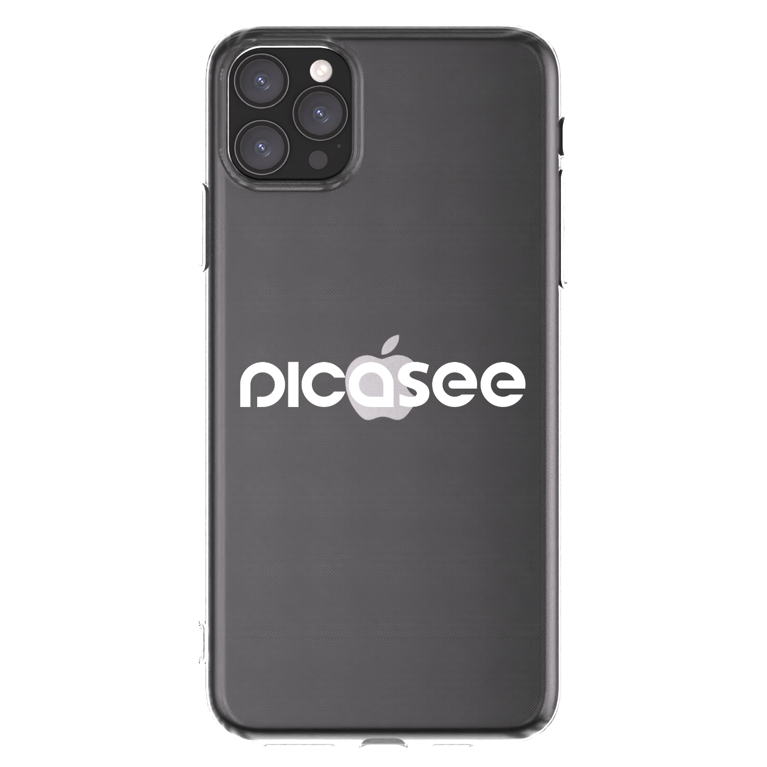 Picasee husă transparentă din silicon pentru Apple iPhone 11 Pro Max - Picasee - new logo - white