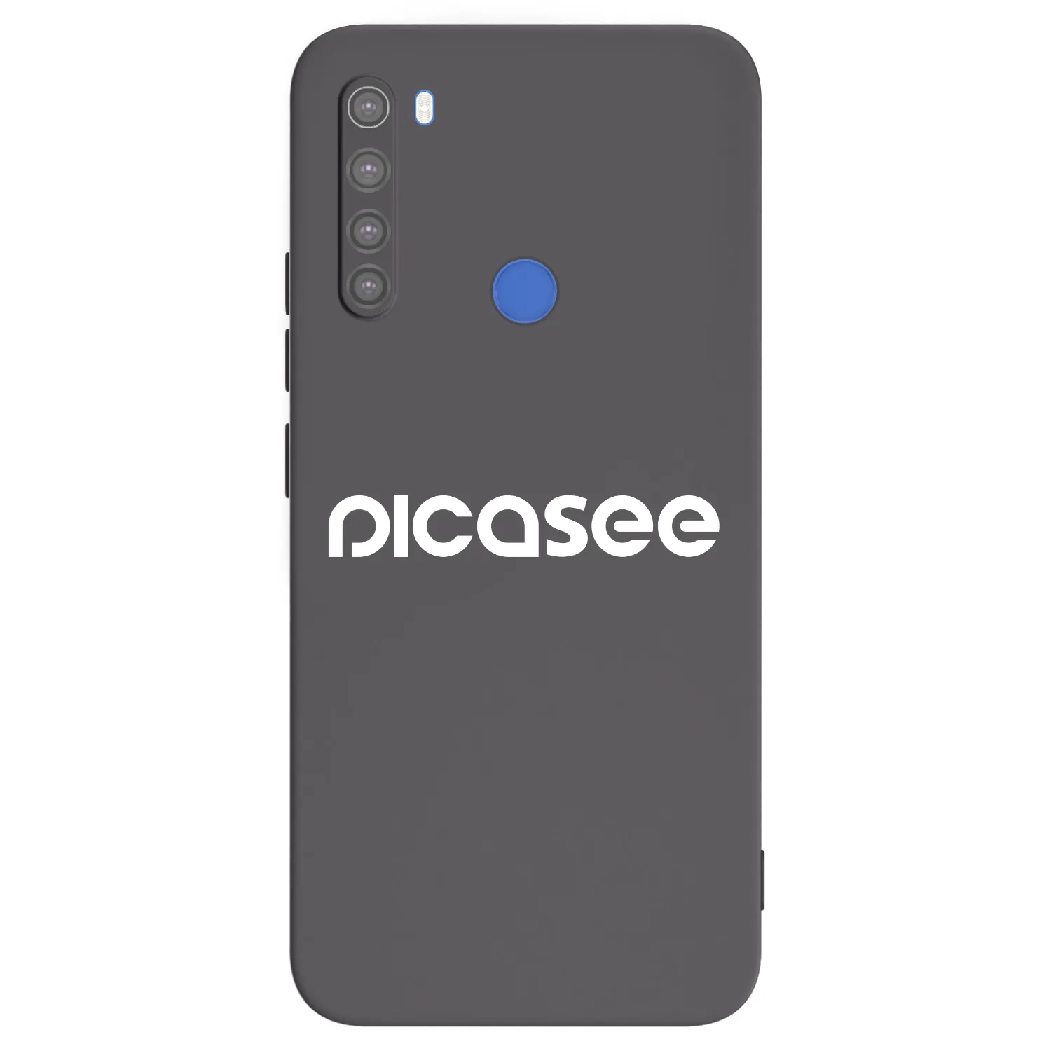 Picasee husă neagră din silicon pentru Xiaomi Redmi Note 8T - Picasee - new logo - white