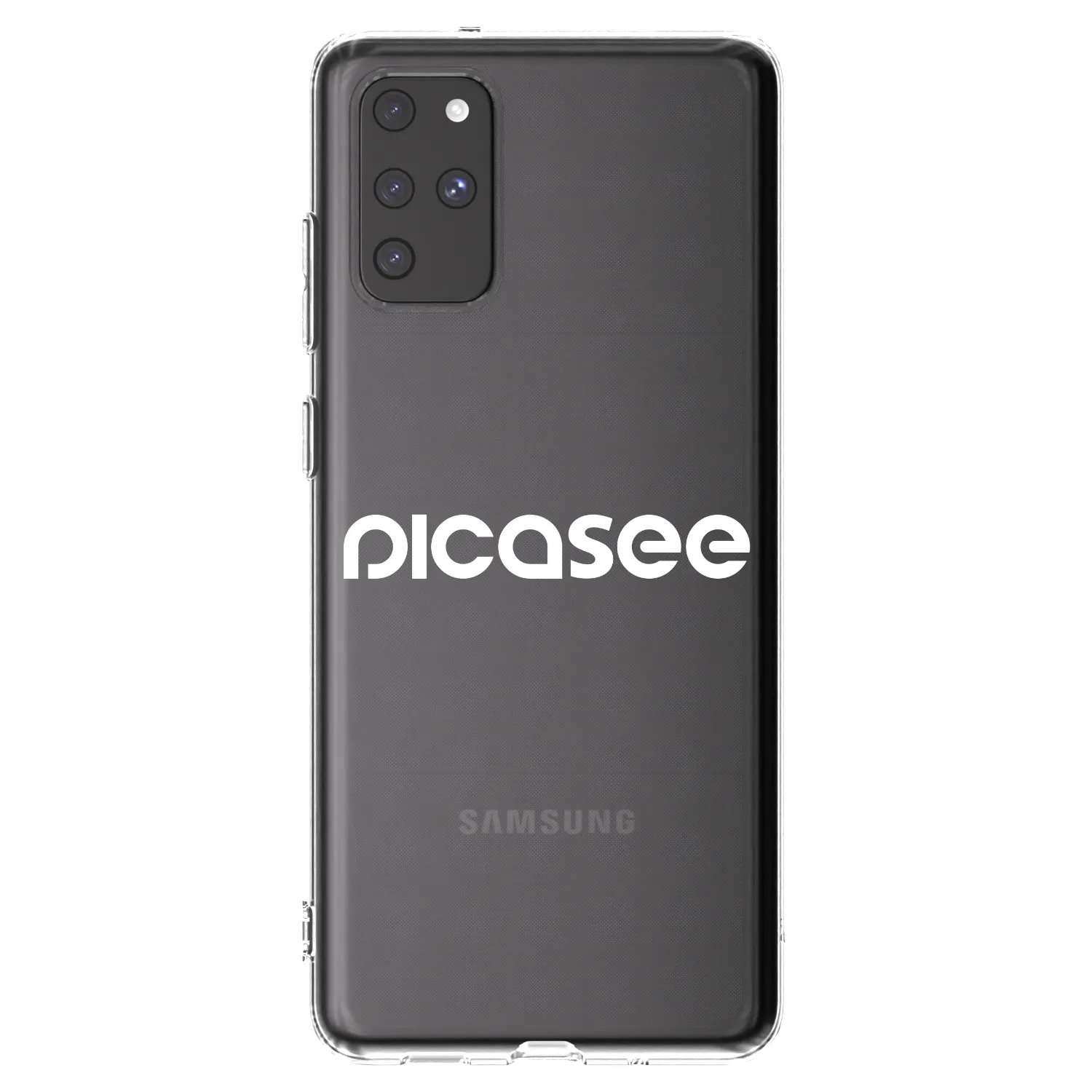 Picasee husă transparentă din silicon pentru Samsung Galaxy S20+ G985F - Picasee - new logo - white