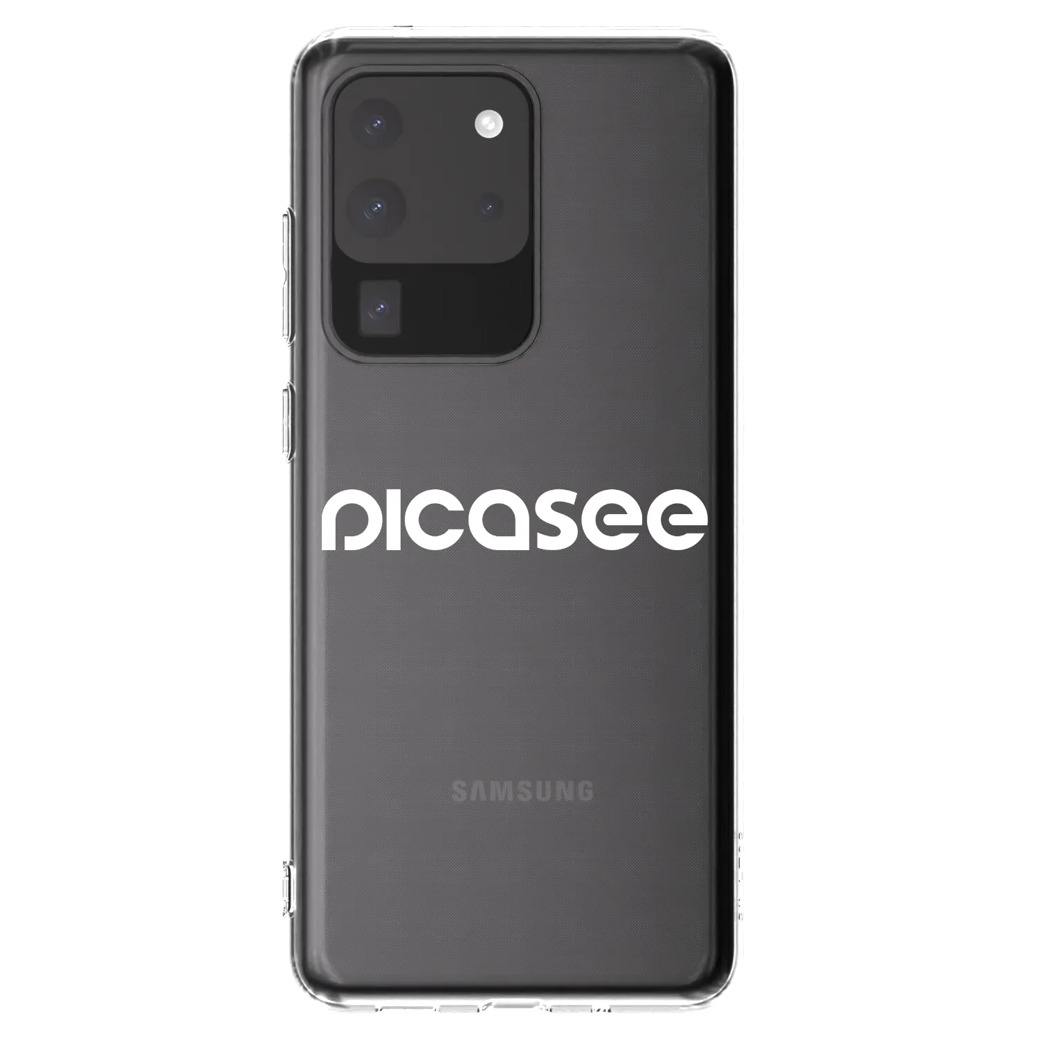 Picasee husă transparentă din silicon pentru Samsung Galaxy S20 Ultra 5G G988F - Picasee - new logo - white
