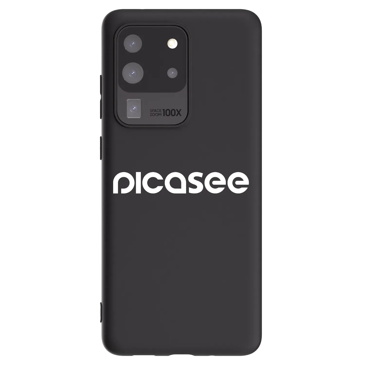 Picasee husă neagră din silicon pentru Samsung Galaxy S20 Ultra 5G G988F - Picasee - new logo - white
