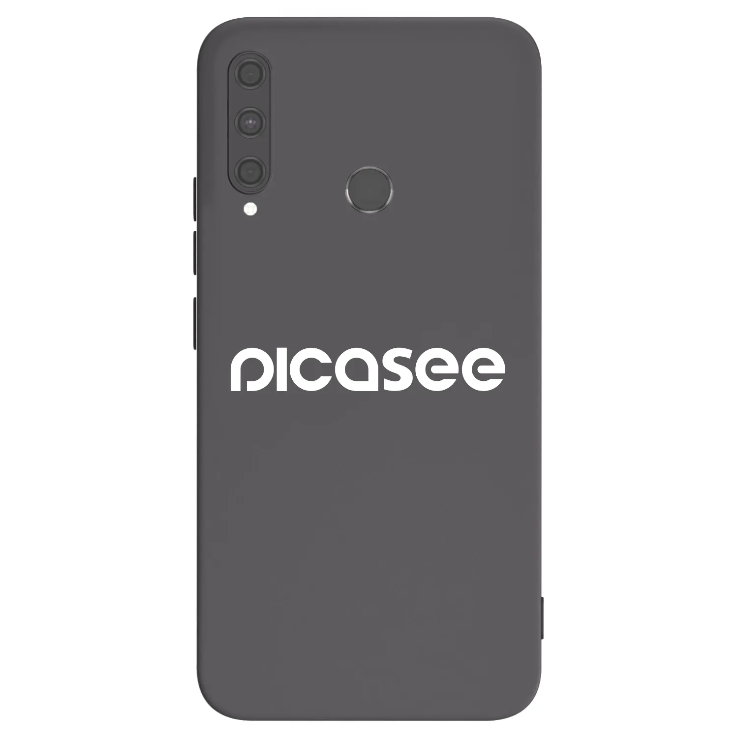 Picasee husă neagră din silicon pentru Huawei P40 Lite E - Picasee - new logo - white