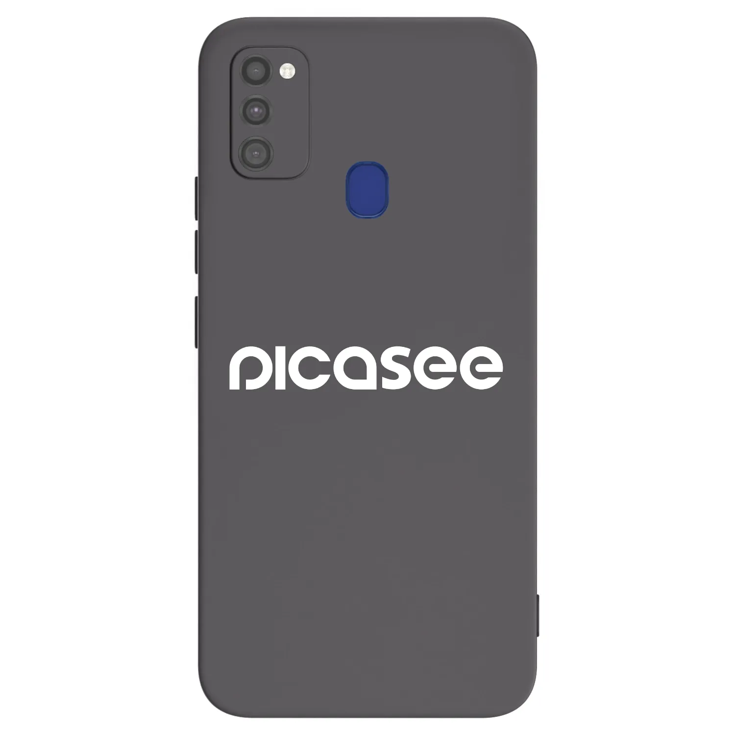 Picasee husă neagră din silicon pentru Samsung Galaxy M21 M215F - Picasee - new logo - white