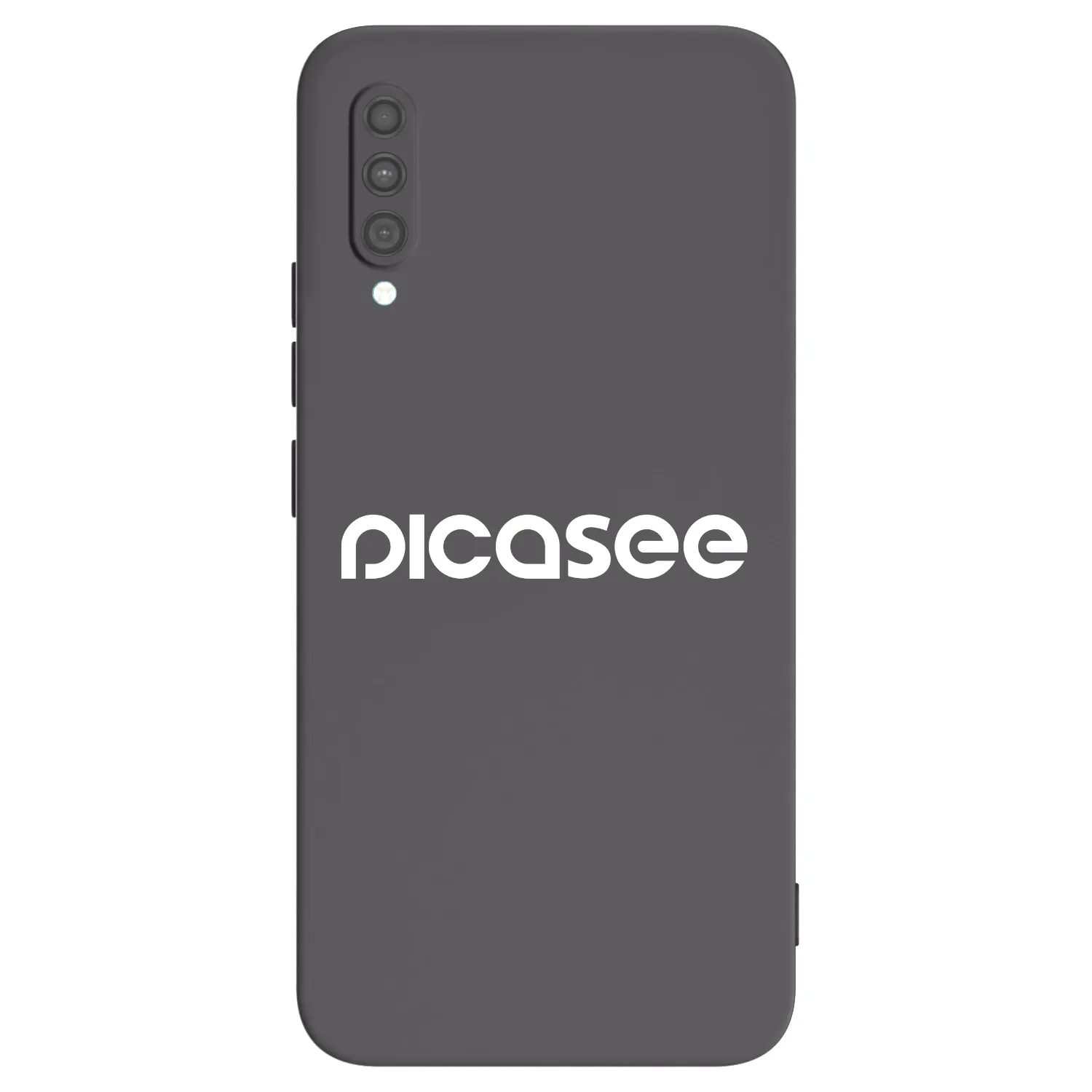 Picasee husă neagră din silicon pentru Samsung Galaxy A30s A307F - Picasee - new logo - white