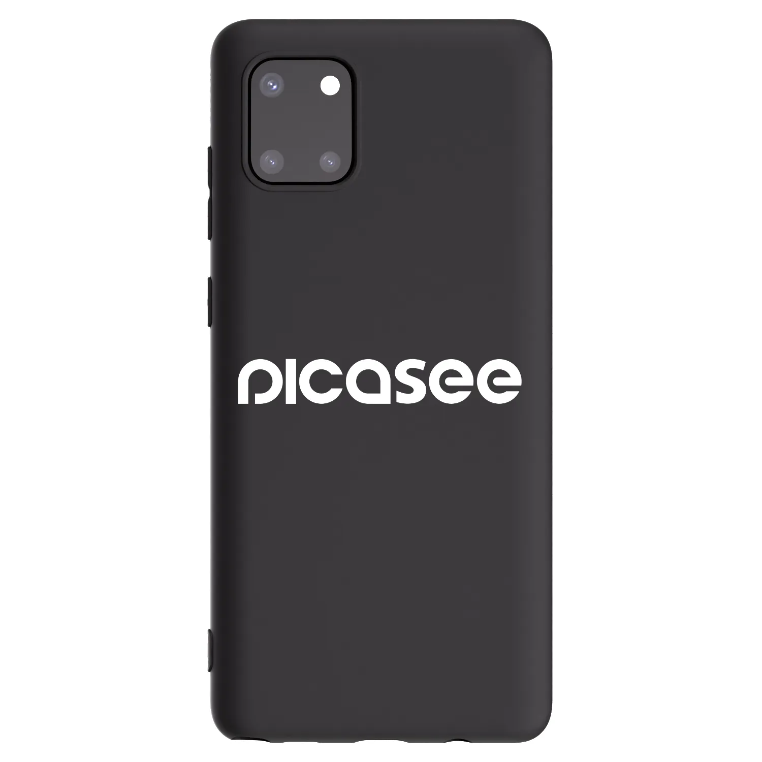 Picasee husă neagră din silicon pentru Samsung Galaxy Note 10 Lite N770F - Picasee - new logo - white