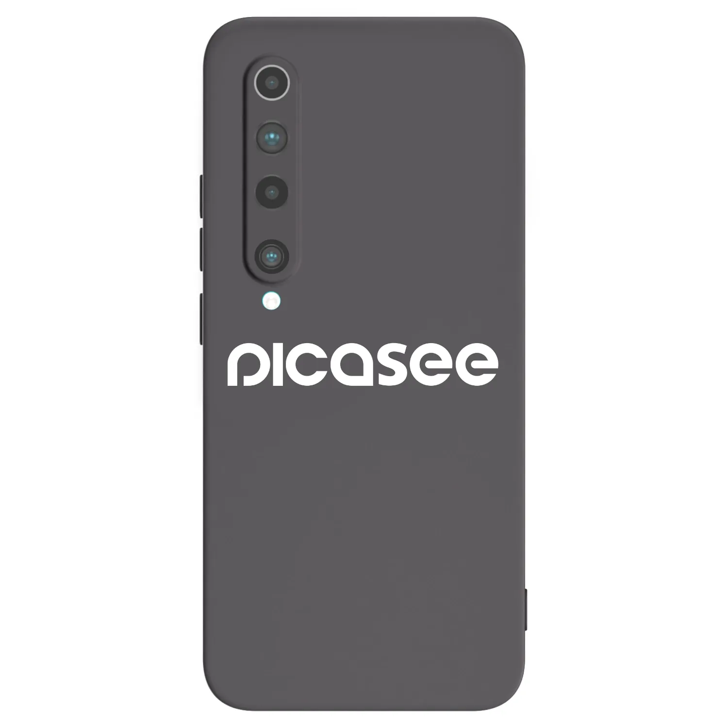 Picasee husă neagră din silicon pentru Xiaomi Mi 10 - Picasee - new logo - white