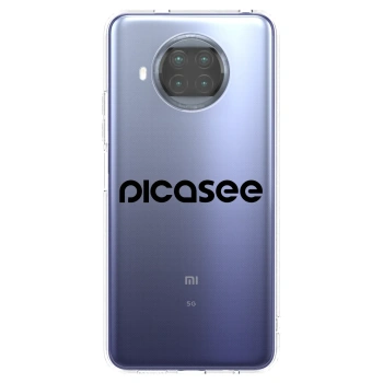Picasee husă transparentă din silicon pentru Xiaomi Mi 10T Lite - Picasee - new logo - black