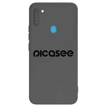 Husă pentru Samsung Galaxy M11 - Picasee - new logo - black