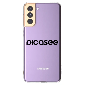 Picasee husă transparentă din silicon pentru Samsung Galaxy S21+ 5G G996F - Picasee - new logo - black