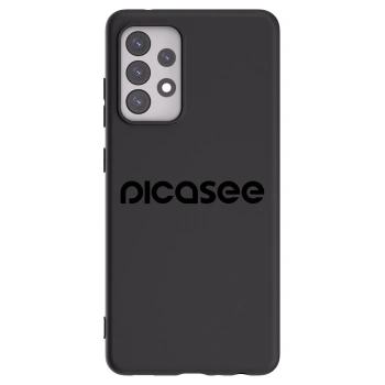 Picasee husă neagră din silicon pentru Samsung Galaxy A52 5G A525F - Picasee - new logo - black