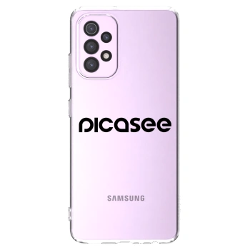 Picasee husă transparentă din silicon pentru Samsung Galaxy A32 5G A326B - Picasee - new logo - black