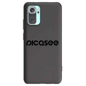 Picasee husă neagră din silicon pentru Xiaomi Redmi Note 10 Pro - Picasee - new logo - black