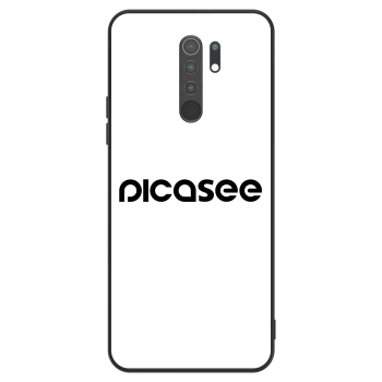 Husă pentru Xiaomi Redmi 9 - Picasee - new logo - black