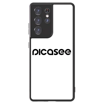 Husă pentru Samsung Galaxy S21 Ultra 5G G998B - Picasee - new logo - black