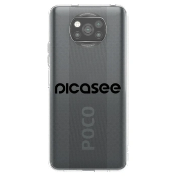 Picasee husă neagră din silicon pentru Xiaomi Poco X3 Pro - Picasee - new logo - black