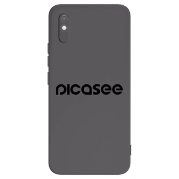 Picasee husă neagră din silicon pentru Xiaomi Redmi 9AT - Picasee - new logo - black