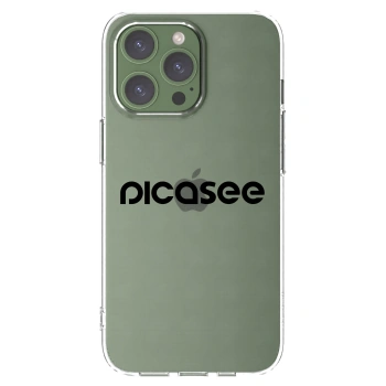 Picasee husă transparentă din silicon pentru Apple iPhone 13 Pro - Picasee - new logo - black