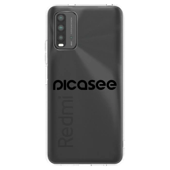 Picasee husă neagră din silicon pentru Xiaomi Redmi 9T - Picasee - new logo - black