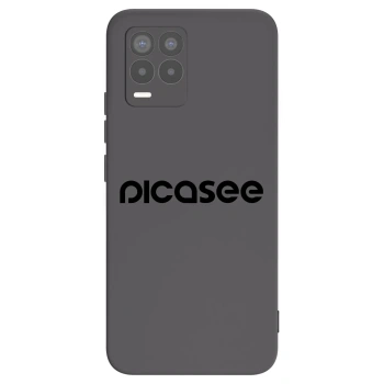 Husă pentru Realme 8 Pro - Picasee - new logo - black