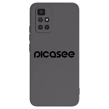Picasee husă neagră din silicon pentru Xiaomi Redmi 10 - Picasee - new logo - black